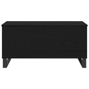 vidaXL Τραπεζάκι Καφέ Μαύρης Βελανιδιάς 90x44.5x45cm Επεξεργασμένο Ξύλο 1 τεμ.