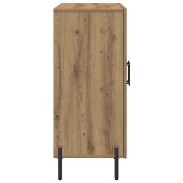 vidaXL Σύνθετο Ξύλου Καρυδιάς 90x34x80cm 1 τεμ.