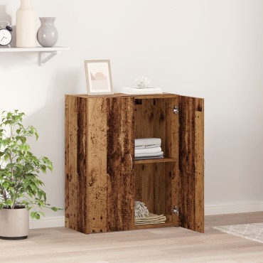 vidaXL Γραφείο Ντουλάπι Παλαιωμένο ξύλο 70x32x77.5 εκ
