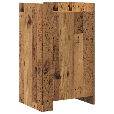 vidaXL Μπουφές Παλιού Ξύλου 45x35x75cm Μηχανικά Κατασκευασμένο Ξύλο 1 τεμ.