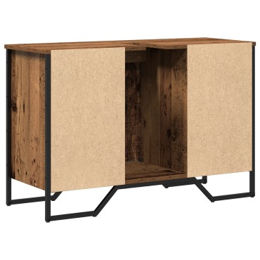 vidaXL Ντουλάπι Νιπτήρα Παλαιό Ξύλο 91x35x60cm Μοριοσανίδα 1 τεμ.