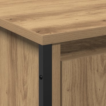 vidaXL Ντουλάπα Νιπτήρα Mπάνιου Artisan Oak 91x35x60 εκ 1 τεμ.