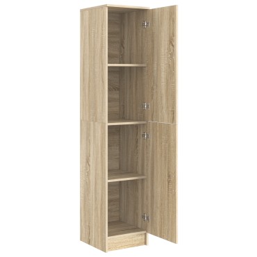 vidaXL Μπουφές Sonoma oak Μοριοσανίδες με φινίρισμα σε χρώμα Sonoma oak