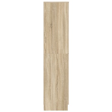 vidaXL Μπουφές Sonoma oak Μοριοσανίδες με φινίρισμα σε χρώμα Sonoma oak