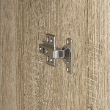 vidaXL Μπουφές Sonoma oak Μοριοσανίδες με φινίρισμα σε χρώμα Sonoma oak