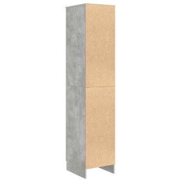 vidaXL Μπουφές Γκρι Σκυρόδεμα MDF με εφέ σκυροδέματος Κανονικό Πόρτες