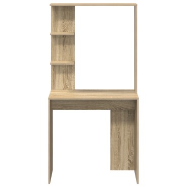 vidaXL Γραφείο Δρύς Sonoma Επεξεργασμένο Ξύλο 78,5x37x154,5 εκ 1 τεμ.