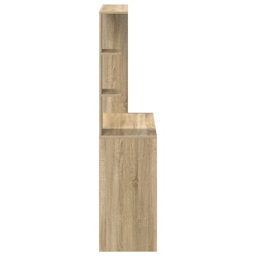 vidaXL Γραφείο Δρύς Sonoma Επεξεργασμένο Ξύλο 78,5x37x154,5 εκ 1 τεμ.