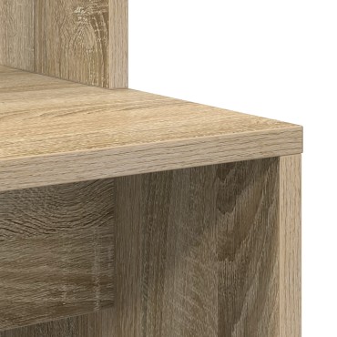 vidaXL Γραφείο Δρύς Sonoma Επεξεργασμένο Ξύλο 78,5x37x154,5 εκ 1 τεμ.