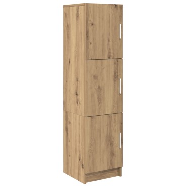 vidaXL Artisan Oak Sideboard Artisan oak Επεξεργασμένο Ξύλο Μεγάλο