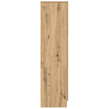vidaXL Artisan Oak Sideboard Artisan oak Επεξεργασμένο Ξύλο Μεγάλο