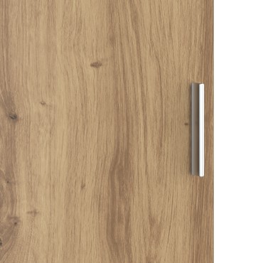 vidaXL Artisan Oak Sideboard Artisan oak Επεξεργασμένο Ξύλο Μεγάλο
