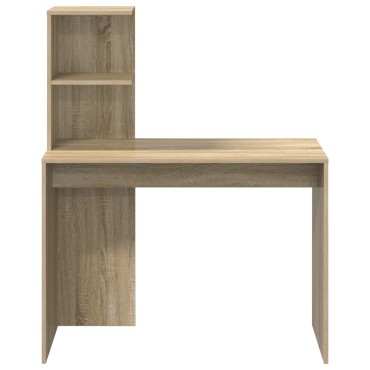 vidaXL Γραφείο Δρύς Sonoma Επεξεργασμένο Ξύλο 102x50x124cm 1 τεμ.