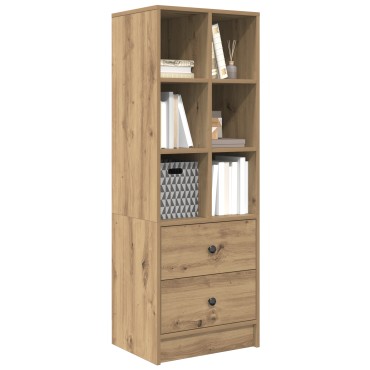 vidaXL Μονάδα Ραφιών Artisan Oak Artisan Oak Επεξεργασμένο ξύλο Μεσαίο