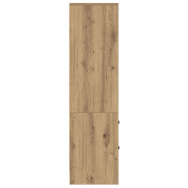 vidaXL Μονάδα Ραφιών Artisan Oak Artisan Oak Επεξεργασμένο ξύλο Μεσαίο