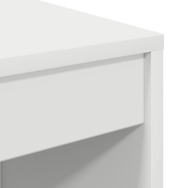 vidaXL Γραφείο Λευκό 80x40x76cm 1 τεμ.