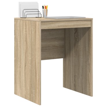 vidaXL Γραφείο Υπολογιστή Sonoma oak Μοριοσανίδα 60x50x76 εκ 1 τεμ.