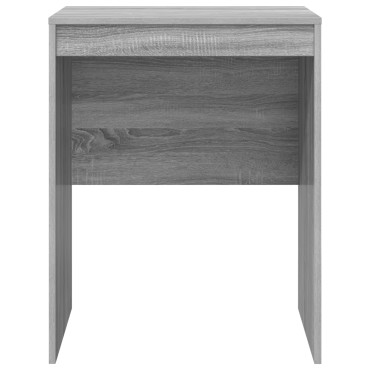 vidaXL Γραφείο γραφής Γκρι sonoma Μοριοσανίδα 60x50x76cm Απλό 1 τεμ.