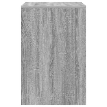 vidaXL Γραφείο γραφής Γκρι sonoma Μοριοσανίδα 60x50x76cm Απλό 1 τεμ.