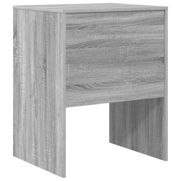 vidaXL Γραφείο γραφής Γκρι sonoma Μοριοσανίδα 60x50x76cm Απλό 1 τεμ.