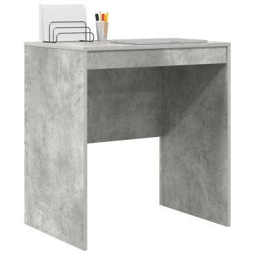 vidaXL Γραφείο Γραφής Γκρι τσιμέντου MDF 70x50x76cm Απλό 1 τεμ.