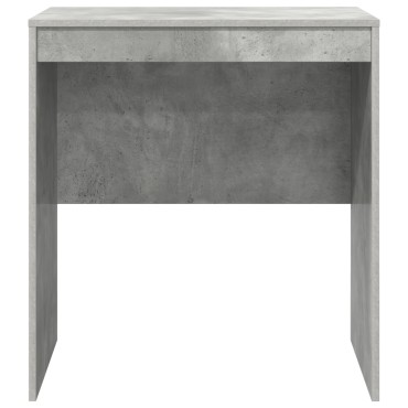 vidaXL Γραφείο Γραφής Γκρι τσιμέντου MDF 70x50x76cm Απλό 1 τεμ.