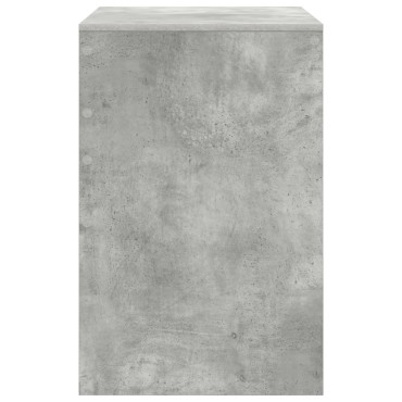 vidaXL Γραφείο Γραφής Γκρι τσιμέντου MDF 70x50x76cm Απλό 1 τεμ.