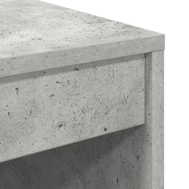 vidaXL Γραφείο Γραφής Γκρι τσιμέντου MDF 70x50x76cm Απλό 1 τεμ.