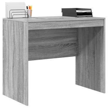 vidaXL Γραφείο Γκρίζο Σονομα 90x50x76cm 1 τεμ.