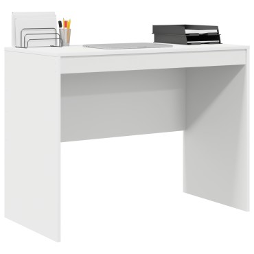 vidaXL Γραφείο Λευκό 100x50x76cm 1 τεμ.