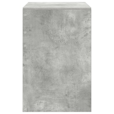 vidaXL Γραφείο Γραφής Γκρι τσιμέντου MDF 100x50x76cm 1 τεμ.