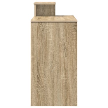 vidaXL Γραφείο Δρύς Sonoma 106x41x88.5cm Επεξεργασμένο Ξύλο 1 τεμ.