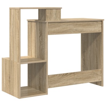 vidaXL Γραφείο Δρύς Sonoma 106x41x88.5cm Επεξεργασμένο Ξύλο 1 τεμ.