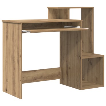 vidaXL Γραφείο Artisan Oak Επεξεργασμένο Ξύλο 106x41x88.5cm 1 τεμ.