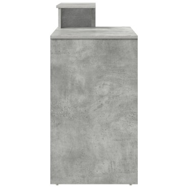 vidaXL Γραφείο Σκυρόδεμα Γκρι 120,5x44x88,5cm Επεξεργασμένο Ξύλο 1 τεμ.