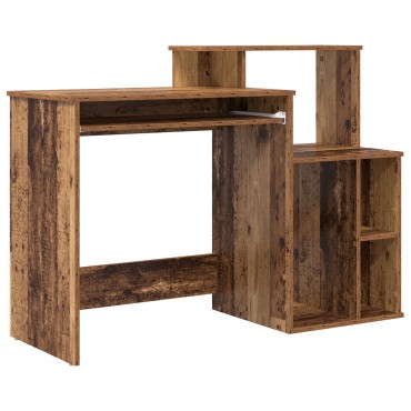 vidaXL Γραφείο Παλιό Ξύλο 120,5x44x88,5cm Επεξεργασμένο Ξύλο 1 τεμ.