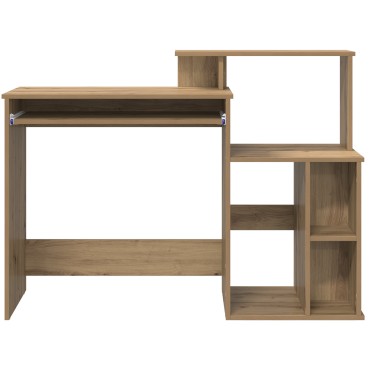 vidaXL Γραφείο Artisan Oak Επεξεργασμένο Ξύλο 120,5x44x88,5 εκ 1 τεμ.