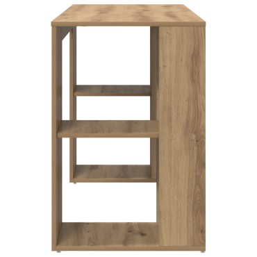vidaXL Γραφείο Artisan Oak Επεξεργασμένο Ξύλο 130x50.5x75 εκ 1 τεμ.