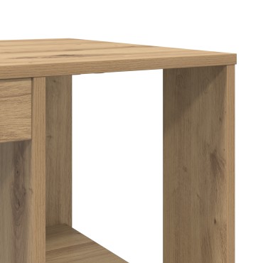 vidaXL Γραφείο Artisan Oak Επεξεργασμένο Ξύλο 130x50.5x75 εκ 1 τεμ.