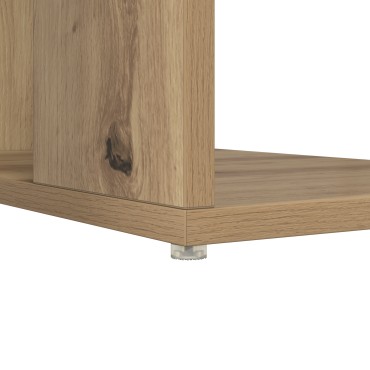 vidaXL Γραφείο Artisan Oak Επεξεργασμένο Ξύλο 130x50.5x75 εκ 1 τεμ.