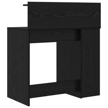 vidaXL Γραφείο Μαύρης Δρυός 90x48x101.5cm Επεξεργασμένο Ξύλο 1 τεμ.