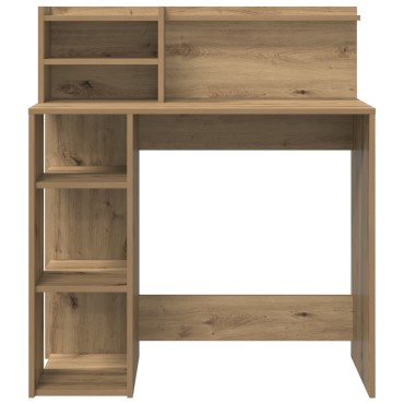 vidaXL Γραφείο Artisan Oak Επεξεργασμένο Ξύλο 90x48x101,5cm 1 τεμ.