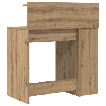 vidaXL Γραφείο Artisan Oak Επεξεργασμένο Ξύλο 90x48x101,5cm 1 τεμ.