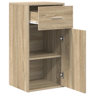 vidaXL Ντουλάπι Αποθήκευσης Sonoma Oak Sonoma Oak MDF Μεσαίο