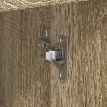 vidaXL Ντουλάπι Αποθήκευσης Sonoma Oak Sonoma Oak MDF Μεσαίο