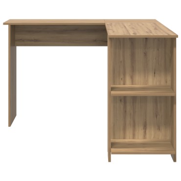 vidaXL Γωνιακό γραφείο Artisan Oak Επεξεργασμένο Ξύλο 140x113,5x75cm 1 τεμ.