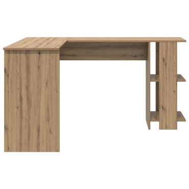 vidaXL Γωνιακό γραφείο Artisan Oak Επεξεργασμένο Ξύλο 140x113,5x75cm 1 τεμ.