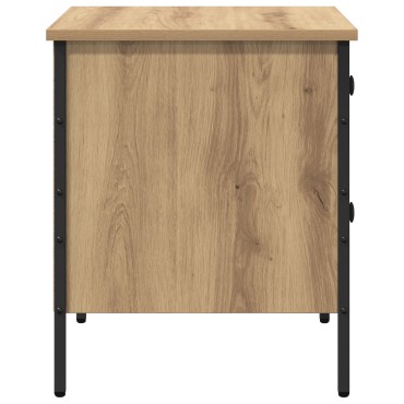 vidaXL Κομοδίνο Artisan Oak 40x42x50cm Επεξεργασμένο Ξύλο 1 τεμ.