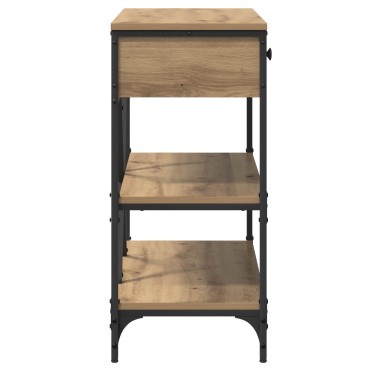 vidaXL Τραπέζι Κονσόλας από Καρυδιά 100x34.5x75cm Επεξεργασμένο Ξύλο 1 τεμ.