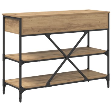 vidaXL Τραπέζι Κονσόλας από Καρυδιά 100x34.5x75cm Επεξεργασμένο Ξύλο 1 τεμ.